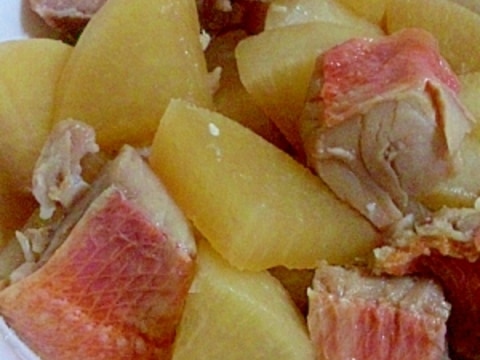 失敗しないお魚と大根の煮付け~金目大根~